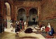 unknow artist Arab or Arabic people and life. Orientalism oil paintings 42